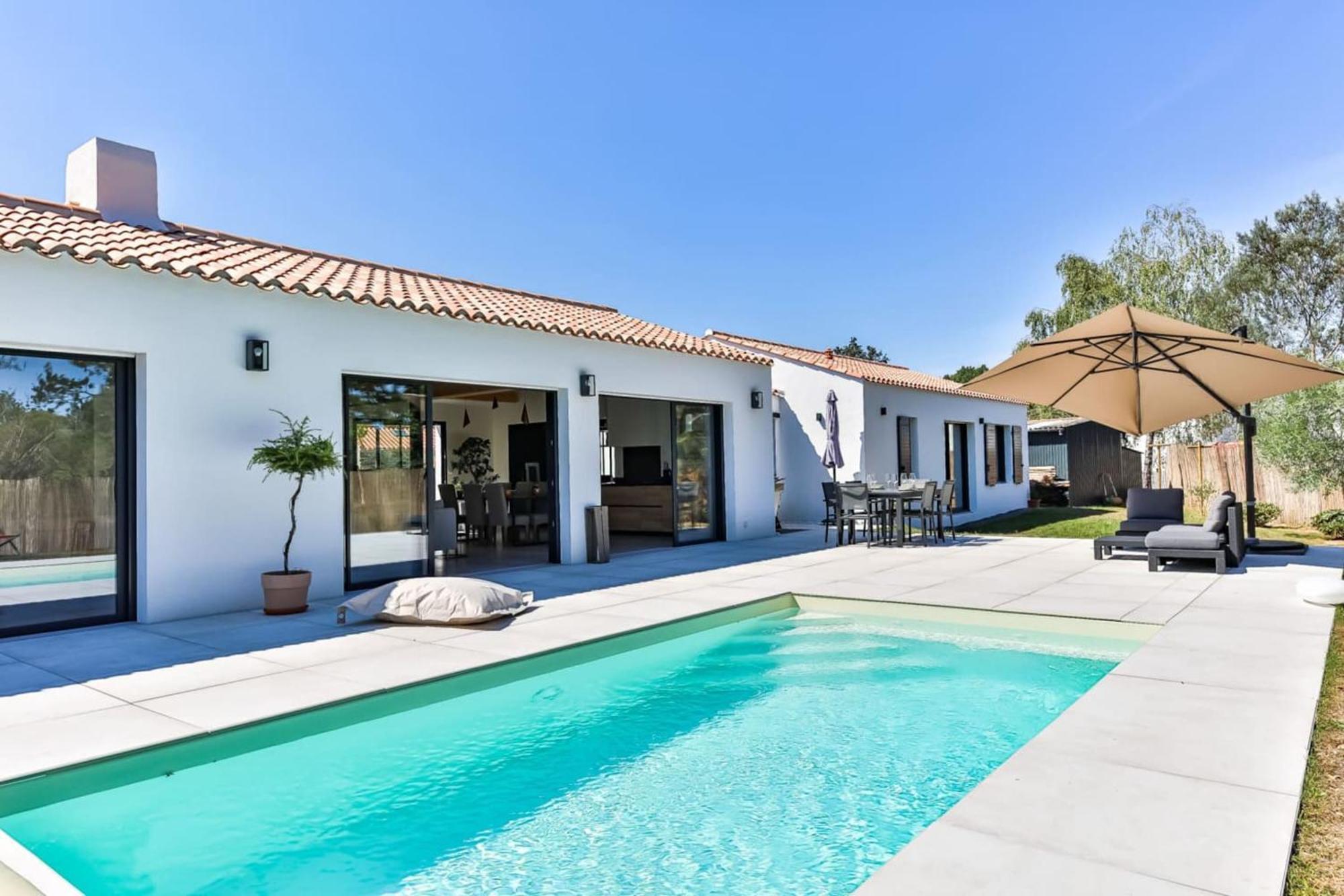 Chiron Reculeau - Maison Avec Piscine Bois-de-Cené Eksteriør billede